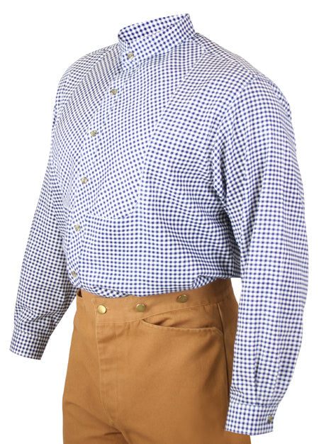Cornelius Shirt - Navy Check