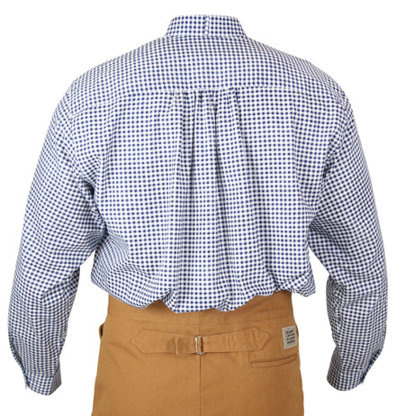 Cornelius Shirt - Navy Check