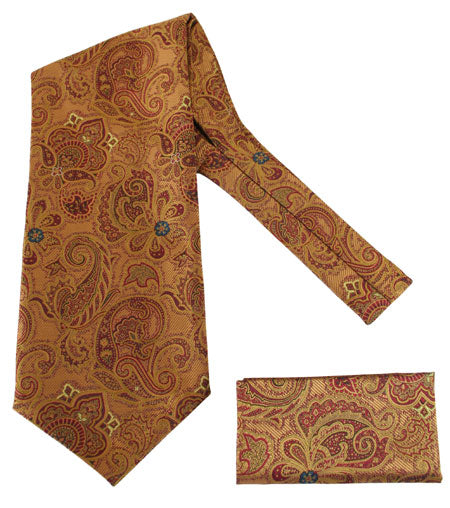 Cosmopolitan Ascot - Antique Gold Paisley