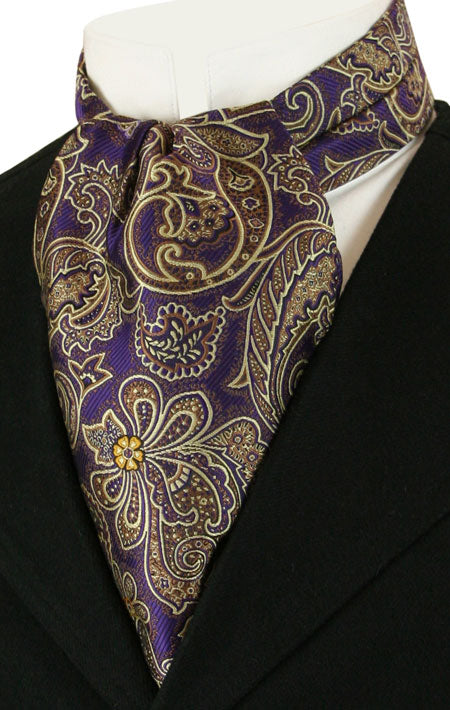 Cosmopolitan Ascot - Purple Paisley