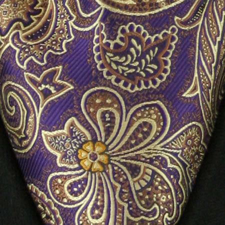 Cosmopolitan Ascot - Purple Paisley
