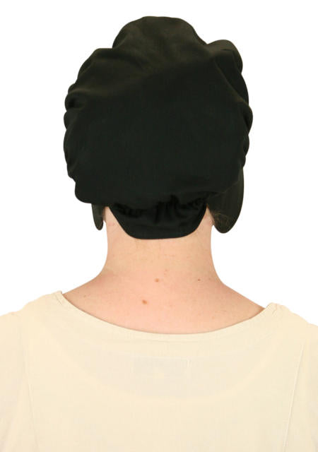 Cotton Bonnet - Black