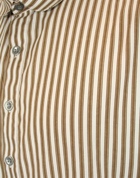 Coulter Shirt - Tan Stripe