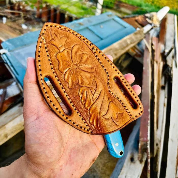Cowboy Hunting Knife Damascus Steel - Your Ultimate Outdoor Companion - RFE Marketing Ventures