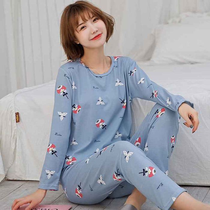 Cozy Long-Sleeve PJs for Women - Experience Unmatched Comfort and Style