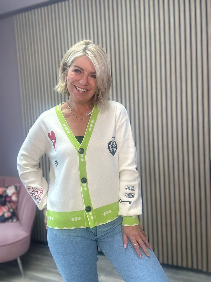 Cream Sundazed Summer Cardigan