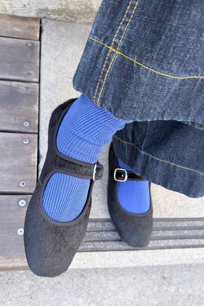 Crisp Step Socks - Blue