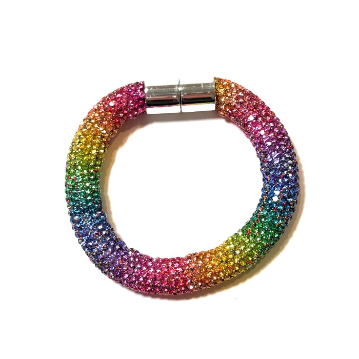 Style the Crystal Magnetic Bracelet exclusively at Born To Glam