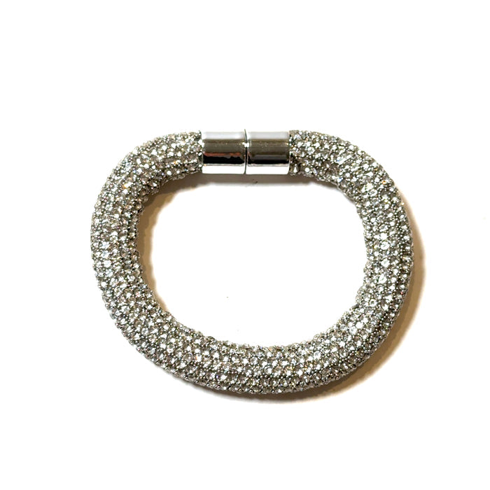 Style the Crystal Magnetic Bracelet exclusively at Born To Glam