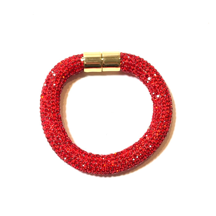 Style the Crystal Magnetic Bracelet exclusively at Born To Glam