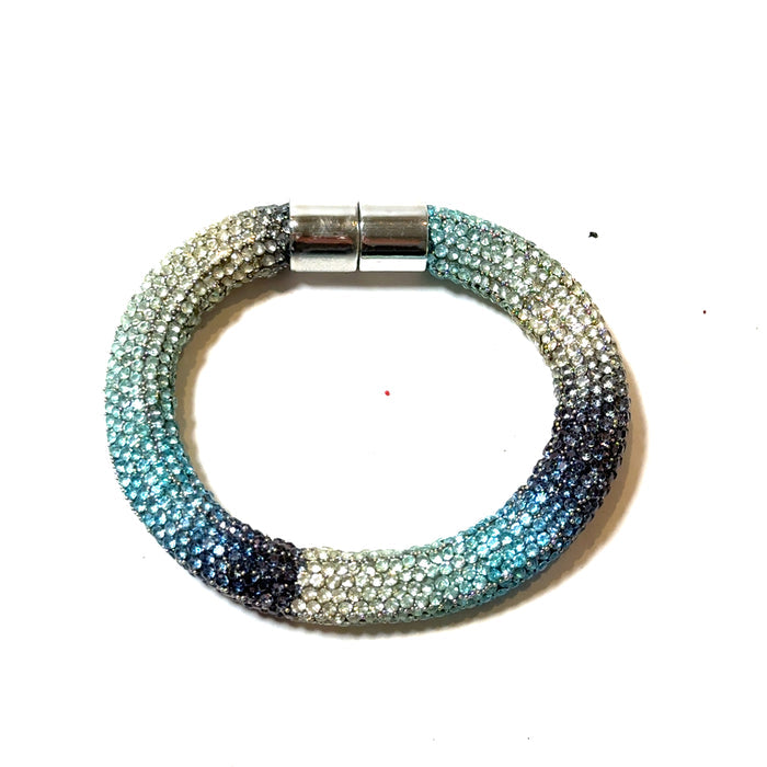 Style the Crystal Magnetic Bracelet exclusively at Born To Glam