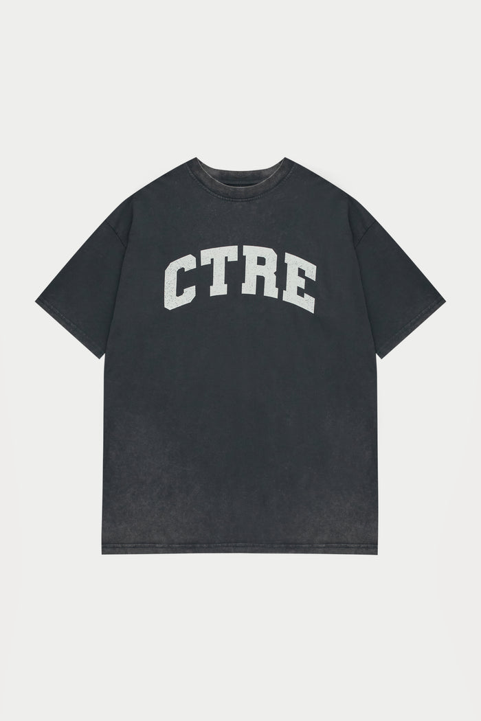 CTRE ACID WASH CRACKED T-SHIRT - ACID WASH