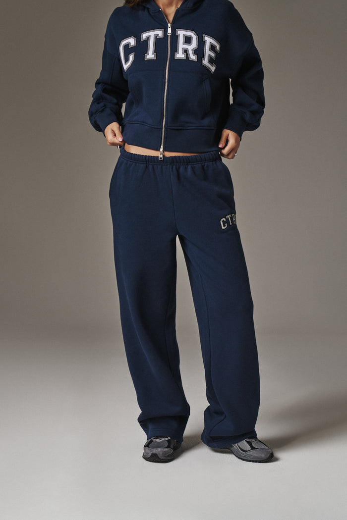 CTRE WIDE LEG JOGGERS - NAVY