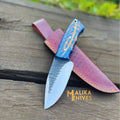 Custom High Carbon Steel Skinner Knife - Ultimate Precision and Durability for Outdoor Adventures - RFE Marketing Ventures