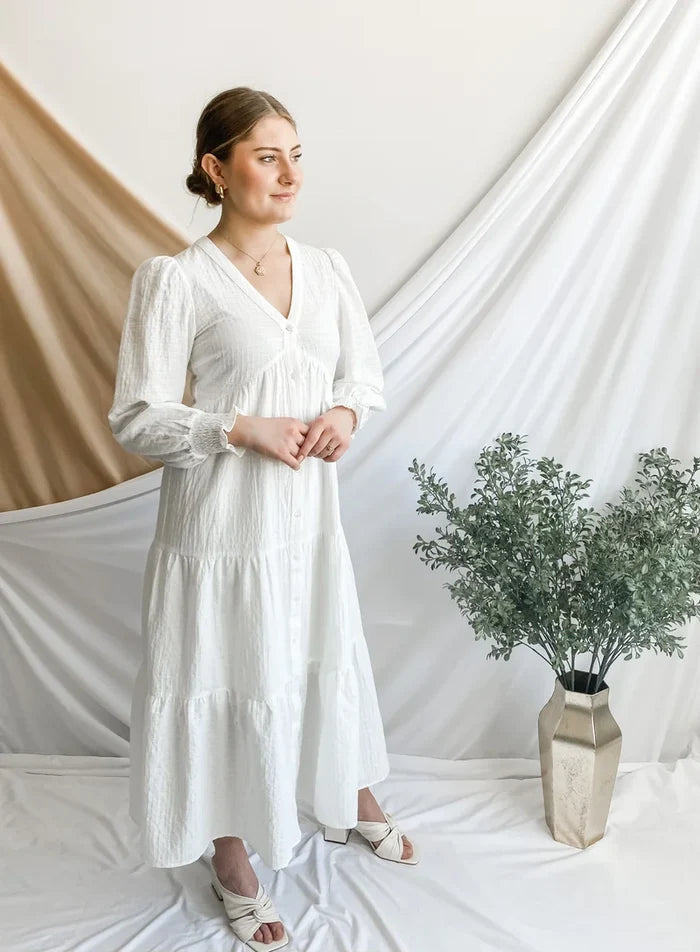 DAISY DRESS (WHITE)