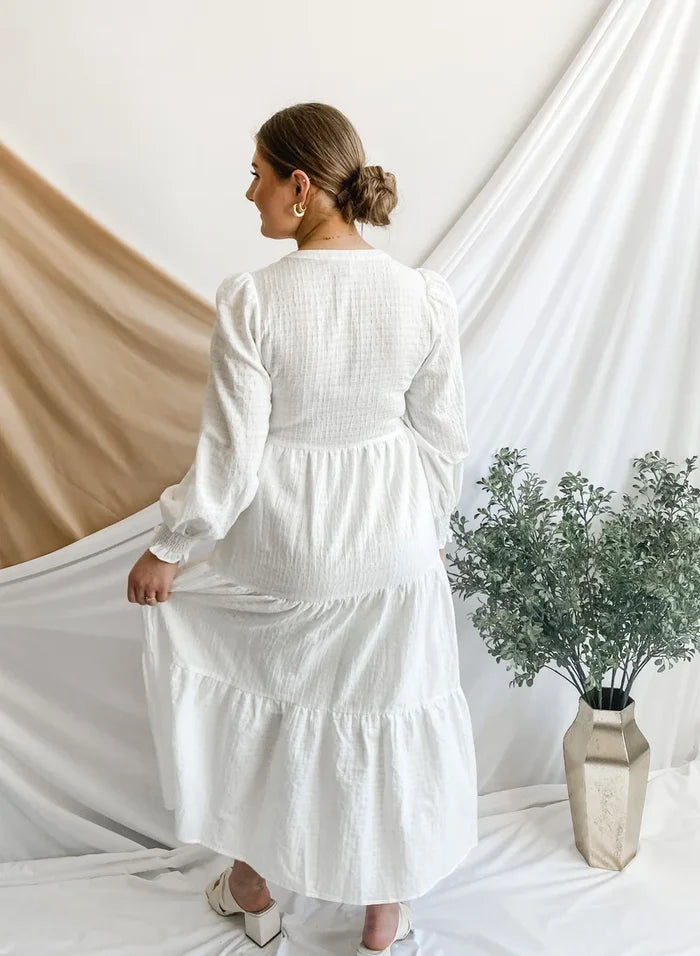 DAISY DRESS (WHITE)