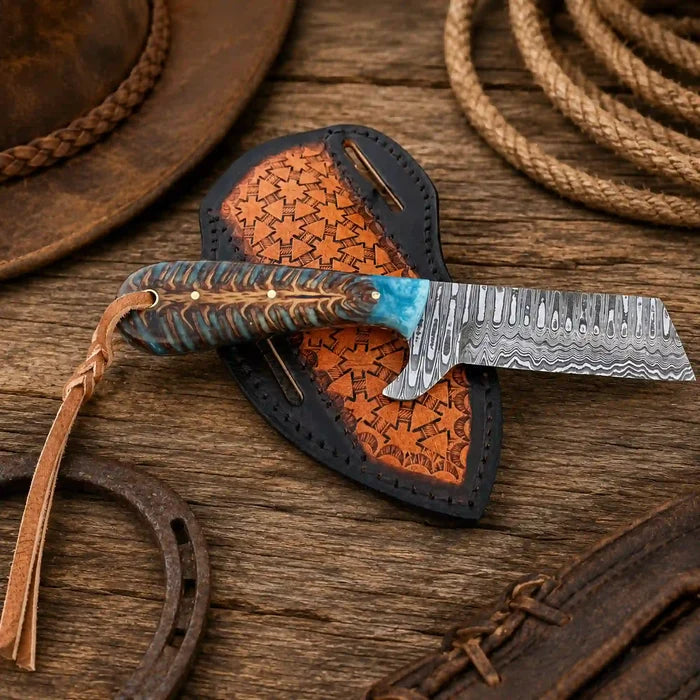 Damascus Bullcutter Knife: A Striking Addition to Your Knife Collection - RFE Marketing Ventures