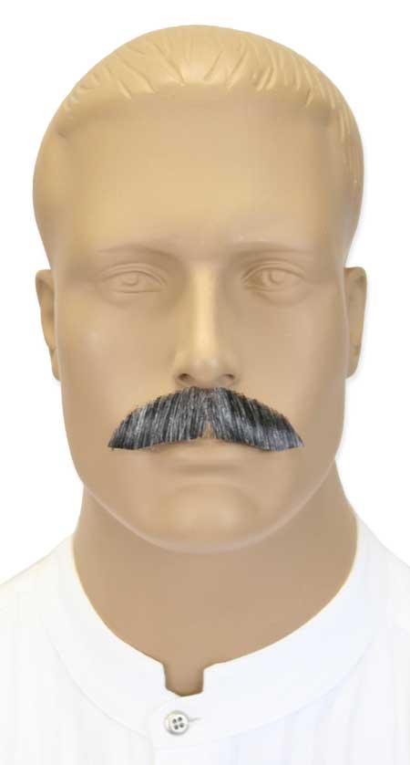 Dapper Mustache - Gray