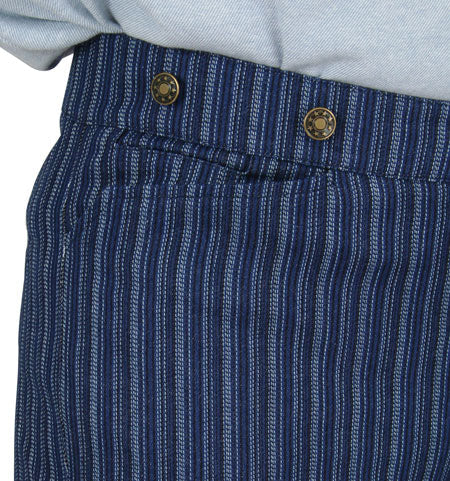 Dixon Trousers - Blue/White