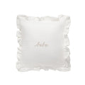 Domani Home Gauze Bebe Ruffle Accent Pillow 10" x 10"