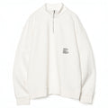 DOT LOGO HALF ZIP SWEAT