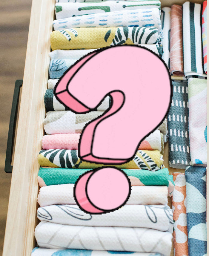 Double-Sided Holiday Mystery Hand Towel