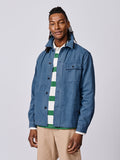 Aubin Washed Blue Dowse Worker Jacket | Jackets