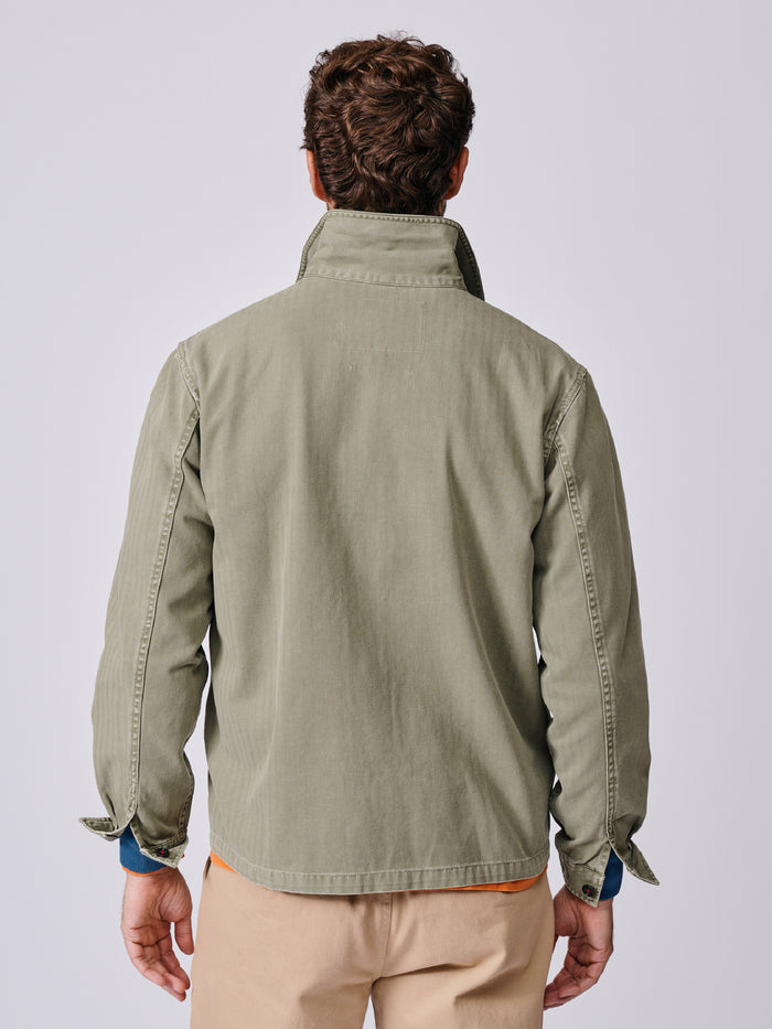 Aubin Khaki Dowse Worker Jacket | Jackets