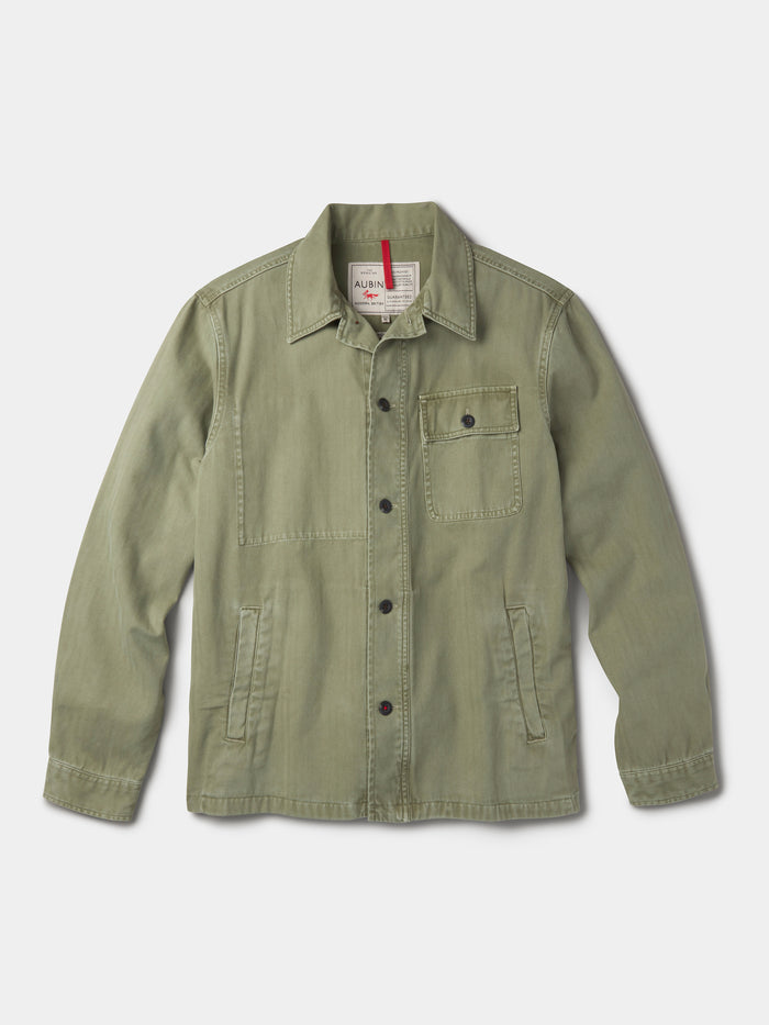 Aubin Khaki Dowse Worker Jacket | Jackets