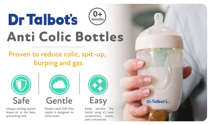 Dr. Talbot's Anti-Colic Self-Sterilizing Baby Bottle | 6 oz.
