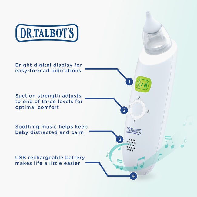 Dr. Talbot's Electric Nasal Aspirator Combo Set