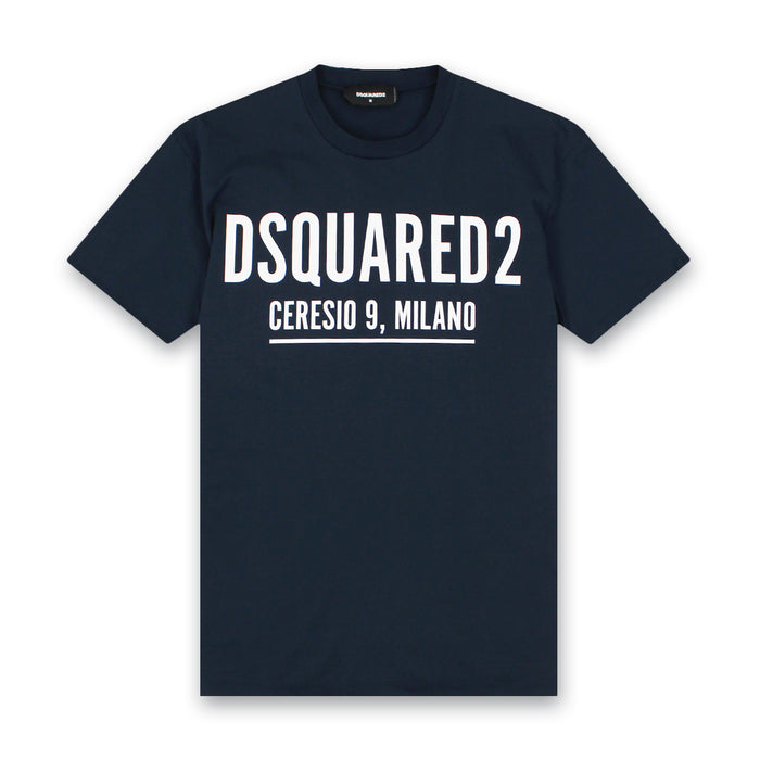 DSQUARED2 - Ceresio9 T-Shirt in Navy - Nigel Clare