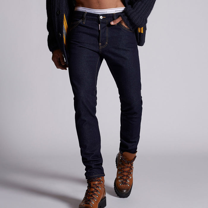 DSQUARED2 - Cool Guy Jeans in Dark Wash - Nigel Clare