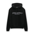 DSQUARED2 - D2 Milano Hoodie in Black - Nigel Clare