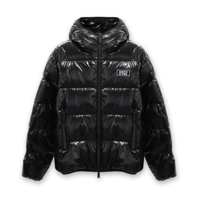 DSQUARED2 - Dsq2 Puffer Jacket in Black - Nigel Clare