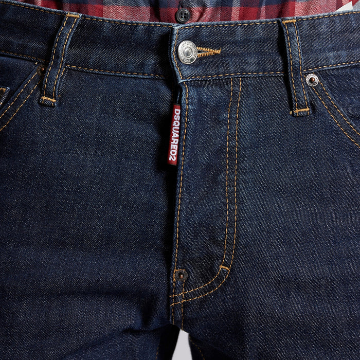 DSQUARED2 - Icon Dark Wash Jeans in Navy - Nigel Clare