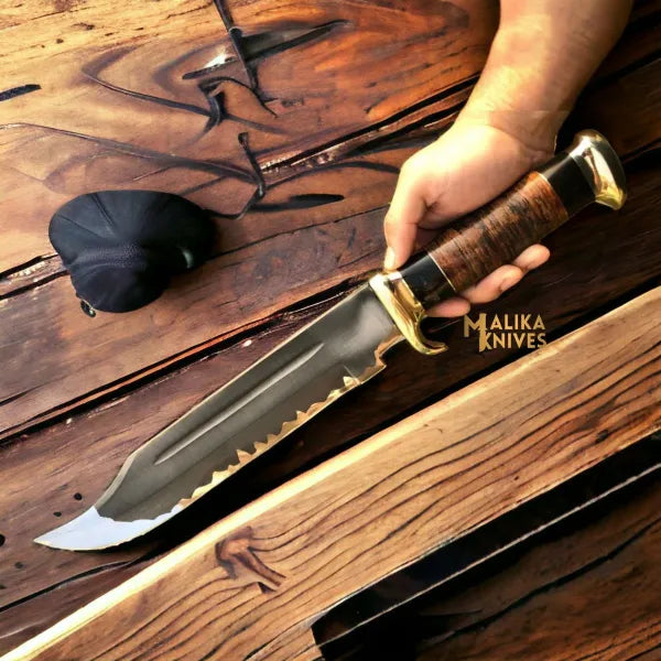 Dundee Style Bowie Knife: Unmatched Craftsmanship with D2 Steel Precision - RFE Marketing Ventures