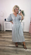 Earo Midi Dress (Cloud Dancer)