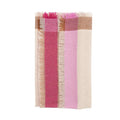 Earthy Block 100% Cashmere Square Scarf - PINK - Heritage Of Scotland -