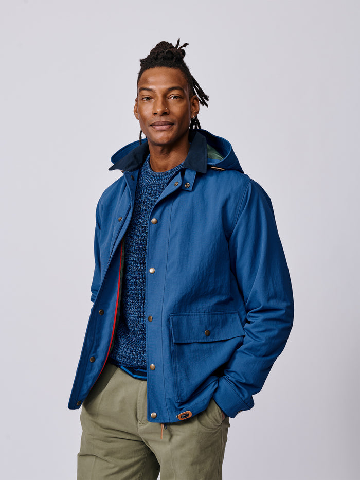 Aubin Blue Eastwood Water Resistant Jacket | Jackets