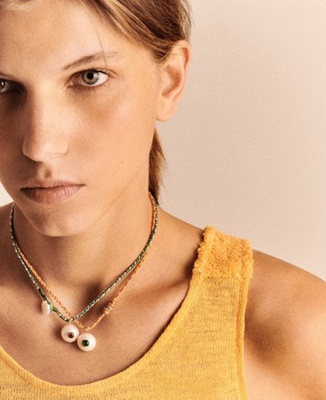 Eddie Necklace - Diopside