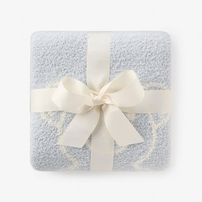 Elegant Baby Chenille Knit Baby Blanket