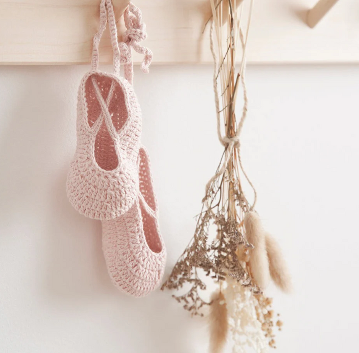 Elegant Baby Hand Crocheted Baby Booties