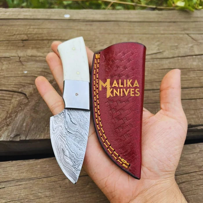 Elevate Your Adventure with the Camel Bone EDC Skinner Knife - RFE Marketing Ventures