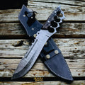 Elevate Your Craftsmanship with the Damascus Knuckle Bowie Knife - RFE Marketing Ventures