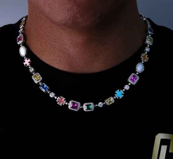 Elevate Your Style with Our Gold-Plated Hip-Hop Necklace