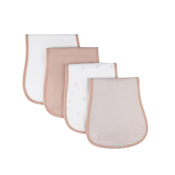 Ely's & Co. Jersey Absorbent Burp Cloths - 4 Pack