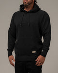 EMBOSSED PULLOVER-BLACK