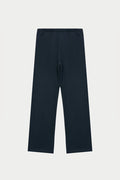EMBOSSED STRAIGHT LEG JOGGERS - NAVY