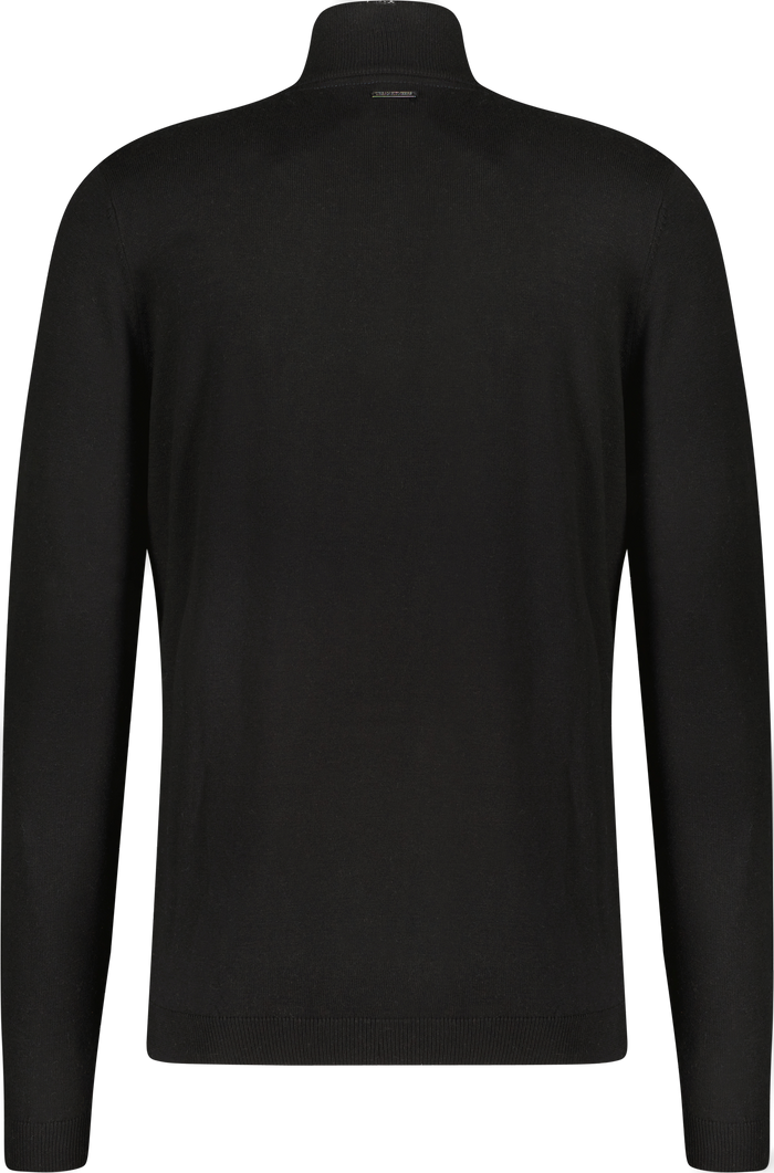 Urban Pioneers Male Espen Half-zip SWEATER BLACK